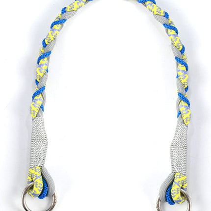 Nylon Colorful Creative Braided Rope Universal Summer Women's Rope Side-Span Double Buckle Twist Rope Homemade Braided Bag Shoulder Strap