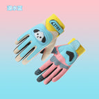 Cartoon contrast color model---lake blue / S