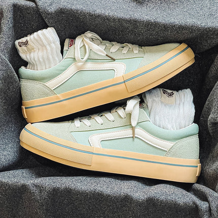 Autumn 2024 New Canvas Shoes Men's Sports Casual Board Shoes Simple All-match Men's Shoes Trendy Shoes Vulcanized Shoes