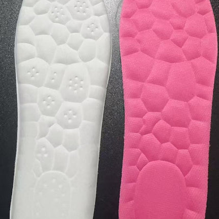Cloud Insoles for Women, Soft Sole, Sweat-Absorbent, Anti-Odor, Breathable, 4D Stepping Comfort, Ultra-Soft, Thickened, Massage, Pain Relief, Not Tired after Standing for a Long Time