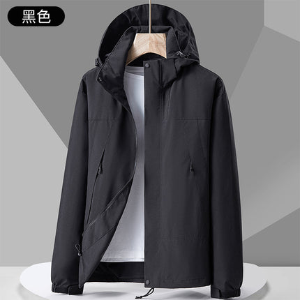 Foreign Trade New Products Men's Windproof Waterproof Outdoor Spring and Autumn Coat Trendy Brand Xizang Couple's Single-Layer Mountaineering Suit for Women