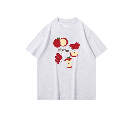White Short-Sleeve T-Shirt for Women 2026 New Style Pure Cotton Half-Sleeve Loose Summer Base Layer Niche Design Top