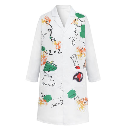 Halloween Crazy Scientist cos Frankenstein Pro Play Halloween Parent-Child Stage Performance Costume