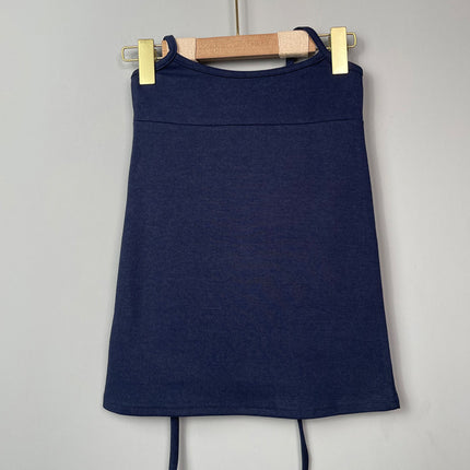 South Korea Dongdaemun New Shine Figure ~ Sexy Feminine Neck Bag Hip Outer Strap Skirt Korean Style