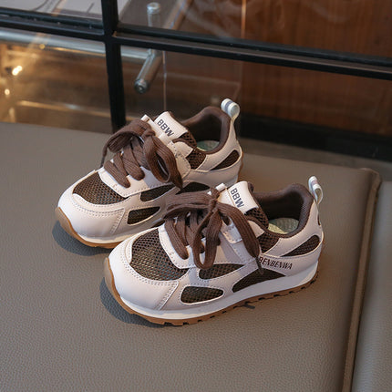 Girls' Shoes Summer Single Mesh Kidsren's Sports Shoes Forrest Gump Shoes 2025 New Boys' Mesh Shoes Lightweight Girls' Soft Soles