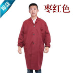 Purplish red suit collar carrying gown / 185/3XL