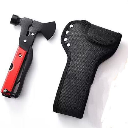 Factory direct supply multi-function axe hammer portable outdoor tool car life-saving hammer broken window hammer multi-function hammer