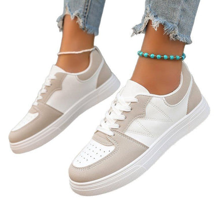 Foreign Trade 25 Years Spring New Women's Fashion All-match Niche Casual Sneakers Sneakers Women's Cross-border White Shoes Student Shoes