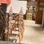 Silver earrings