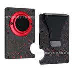 Red Forged Carbon Red Ring Air tag (Clip)