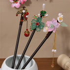 Three-piece set [Fengtai Mountain ink lotus leaf leaning]]