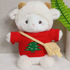 Red sweater christmas tree + light bag / About 23cm