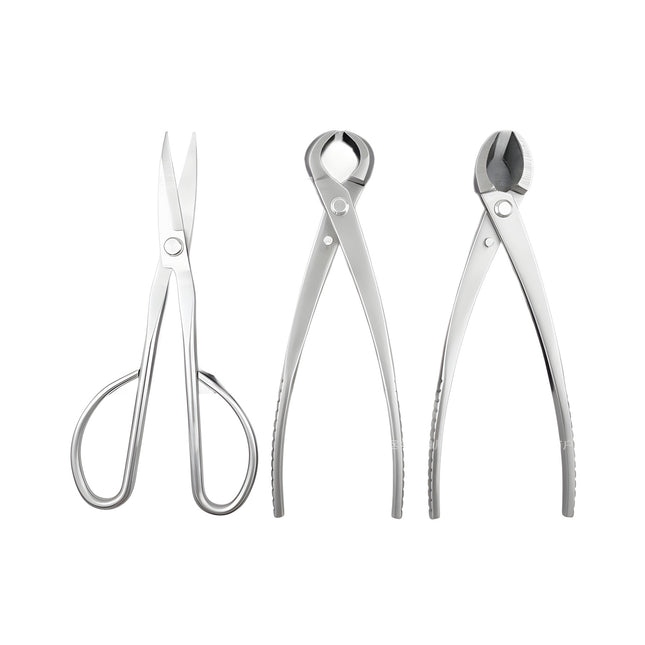 All Steel 8inch Bonsai Special Set Garden Pliers for Cutting Branches, Green Plants, Leaf Buds, Ball Joint Pliers, Diagonal Pliers, Sanded Style