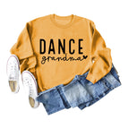 Yellow Sweatshirt (black font) / S