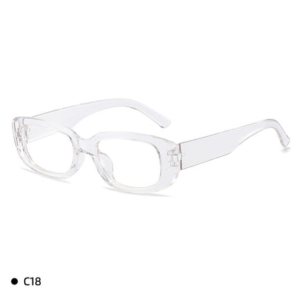 New Retro Sunglasses with Pc Lenses, European and American Trendy Square Frame Sunglasses, Fashionable and Unique Square Glasses, Cross-Border Wholesale