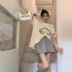 Apricot color (a dog head in the middle) / S (recommended to wear 37.5-50kg years old)