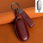 Type b [burgundy red] leather cord