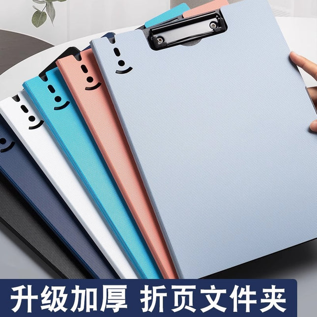 Folder with Horizontal and Vertical Clips, A3 Test Paper Clip Board, Document Folder, A4 Writing Board, Meeting Office Contract File Storage