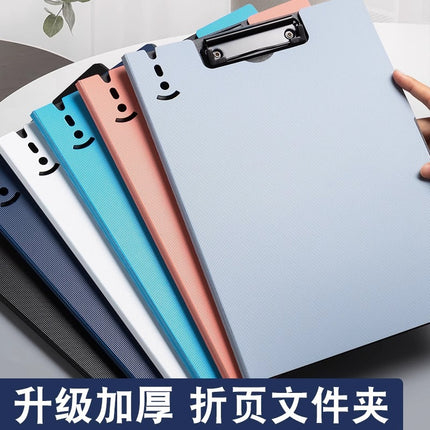 Folder with Horizontal and Vertical Clips, A3 Test Paper Clip Board, Document Folder, A4 Writing Board, Meeting Office Contract File Storage