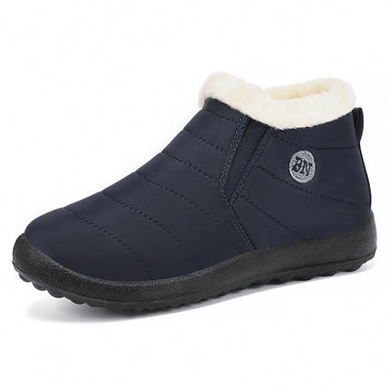 Cotton shoes winter new foreign trade couple snow boots fleece-lined thickened cotton boots polyurethane warm casual walking shoes
