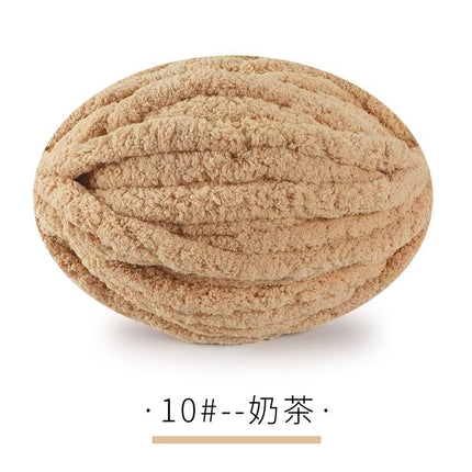 2CM extra thick ice blanket hand-woven line large thickness chenille cushion DIY line Iceland close-fitting soft extra thick line