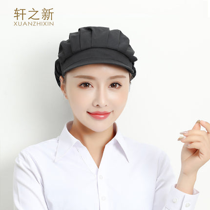 Breathable Net Hat Catering Special Kitchen Chef Food Factory Workshop Anti-oil Smoke Dust-proof Anti-hair-drop Working Cap Female