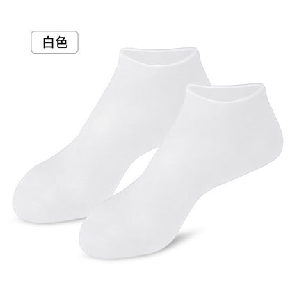 Heel Protective Cover Soft Silicone Foot Cover Socks Anti-Dry Cracked Heel Foot Mask Cover Moisturizing Foot Protection Anti-Crack Socks for Women