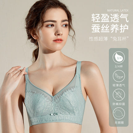 Special Offer: Xianuo Large Bust Minimizing Bra for Women, Ultra-Thin Bra Without Underwire, Adjustable, Anti-Sagging, Non-Magnetic, Rabbit Ear Cup