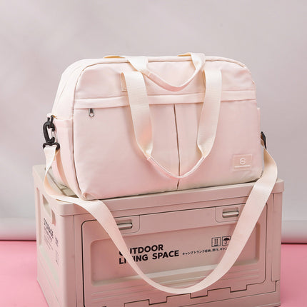 Extensible Short Distance Travel Bag Large Capacity Swimming Crossbody Sports Training Bag Gym Bag Advanced Dry and Wet Separation