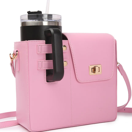 Outdoor Portable Universal Large Thermos Beverage Bottle Storage Bag Shoulder Thermos Case Crossbody Cup Bag