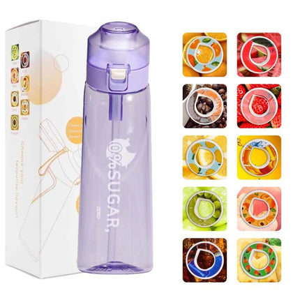 Cross-Border Popular Drinking Water Artifact 0 Sugar 0 Calorie Extract Fruity Flavor Ring Cup with Hand Rope Portable Outdoor Sports Water Cup