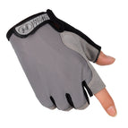 Net half plain gray / S