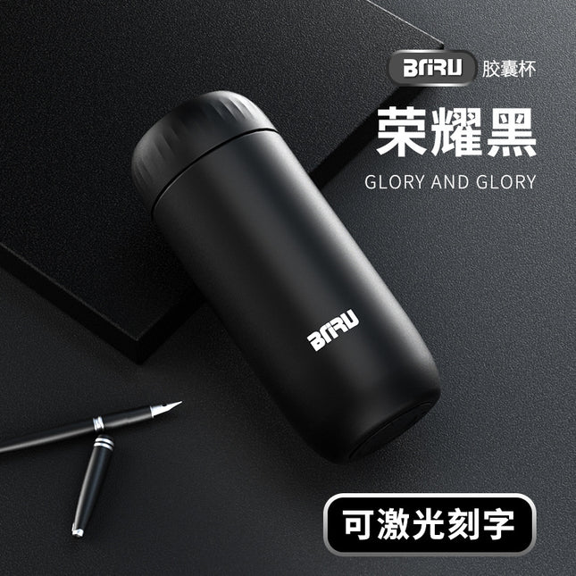Carefully Selected Tea and Water Separation Smart Thermos Cup for Male Students 316 Stainless Steel Water Cup for Female High-End Tea Cup Wholesale