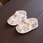 Yellow strawberry [ultra-thin fish mouth sandals cx] / Inner length 11cm (recommended for 0-6 months)