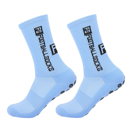 Football Socks FS Men's and Women's Training Socks Non-slip Football Professional Thickened Towel Bottom Long Socks Short Socks
