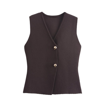 Foreign trade cross-border supply wholesale knitted vest fashion leisure cross-border supply cross-border supply wholesale new