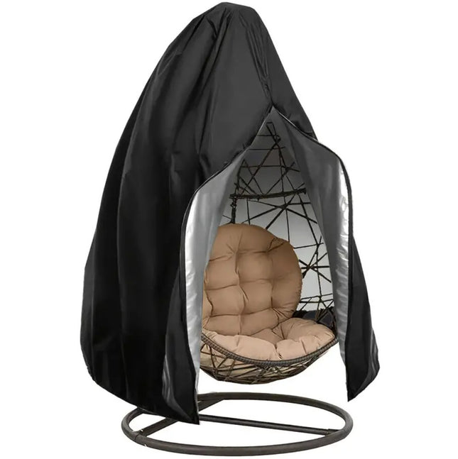 Hanging Egg chair cover eggshell dust cover garden outdoor swing protective cover hanging chair bird nest rattan chair hanging basket cover bird cover