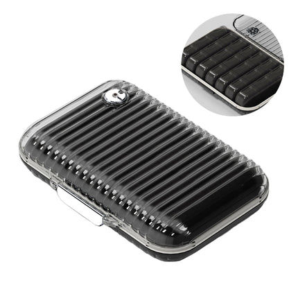 Portable Pill Box, Medicine Dispenser, Three Meals a Day Mini Medication Reminder Box, Seven Days a Week, Can Be Stacked