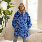 Dark blue tie dye / One Size