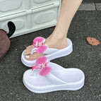 Eva2310 flip-flops [pink] flower / 36-37