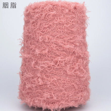 Silk Joy/Cross-Border Teddy Velvet Curly Furry DIY Handmade Knitting Yarn Ball 500g