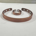 Bronze bracelet + ring