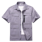 Gray short-sleeved top [807 style] / 165【 47.5-55kg 】