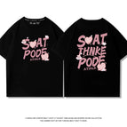 Black (pink sat hearts on front and back) / S (recommended to wear 37.5-50kg years old)