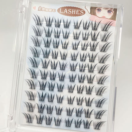 So Natural! Large-Capacity Sweet Girl Camellia Glue-Free False Eyelashes, Natural and Sweet Butterfly Eyelashes