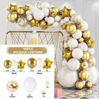 Platinum balloon chain set 001