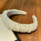 Heavy industry full pearl headband