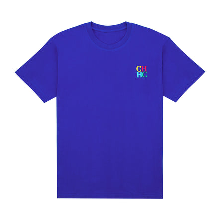 Chhc Summer Printed Pure Cotton Short-Sleeved T-Shirt with Letter Design for Men and Women, Cross-Border Hot-Selling Model, Dropshipping and Fast Selling