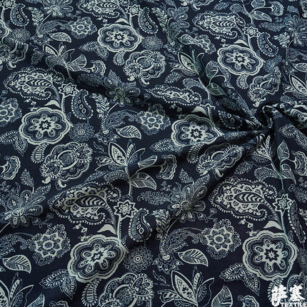 Hemp Cotton Digital Printed Fabric Yunnan Lijiang Retro Bohemian Fabric Hotel Pillow Bar Tablecloth