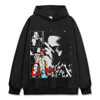Black hooded sweatshirt / S